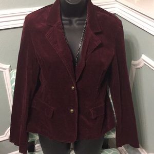 Forever 21 Burgundy Blazer